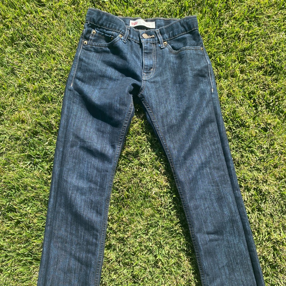 Levi’s 511 Boys Slim dark denim jeans size 12